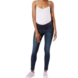 Signature Levi Strauss Gold Baby Bump Skinny Jeans Women's Size Small Blue Denim